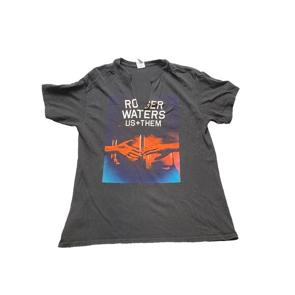 Pink Floyd Other - Roger Waters Us Them Shirt Adult Large Black 2017 Tour Band Pink Floyd Mens